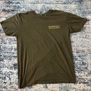 Olive Green Morgan Wallen T-Shirt